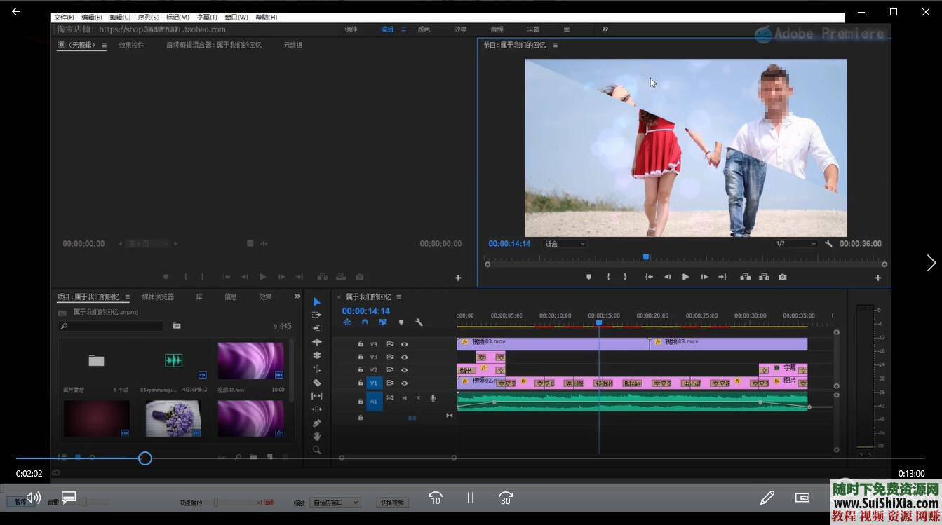 2018版视频教程 素材包全套 Adobe Premiere CC 完整版  完整Adobe 2018版视频教程+素材包全套 第9张