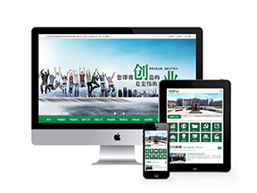绿色学校学院新闻资讯网站织梦dedecms模板（带手机版）